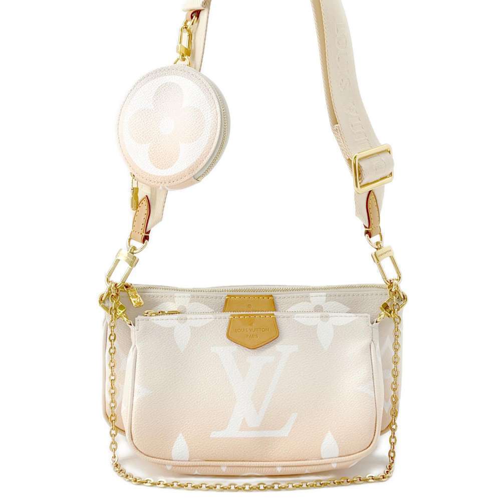 Louis Vuitton Shoulder Bag Monogram Giant Multi Pochette Accessoires Pink